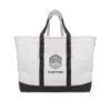 The Madelyn Cotton Canvas Tote Bag Black