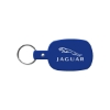 Promotional Round Rectangle Flexible Key Tag Blue 501