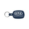 Promotional Round Rectangle Flexible Key Tag Dark Blue 501