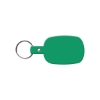 Promotional Round Rectangle Flexible Key Tag Green 501