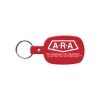 Promotional Round Rectangle Flexible Key Tag Red 501