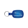 Promotional Round Rectangle Flexible Key Tag Translucent Blue 501