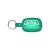 Promotional Round Rectangle Flexible Key Tag Translucent Green 501