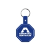 Promotional Stop Sign Flexible Key Tag Blue 502