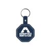 Promotional Stop Sign Flexible Key Tag Dark Blue 502
