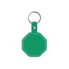 Promotional Stop Sign Flexible Key Tag Green 502