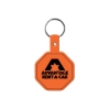 Promotional Stop Sign Flexible Key Tag Orange 502