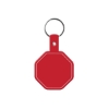Promotional Stop Sign Flexible Key Tag Red 502