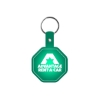 Promotional Stop Sign Flexible Key Tag Translucent Green 502