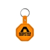 Promotional Stop Sign Flexible Key Tag Translucent Orange 502