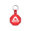 Promotional Stop Sign Flexible Key Tag Translucent Red 502