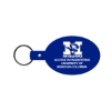 Promotional Oval Flexible Key Tag Blue 504
