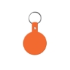 Promotional Circle Flexible Key Tag Orange 505