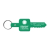 Promotional Key Flexible Key Tag Dark Green 506