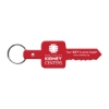 Promotional Key Flexible Key Tag Red 506