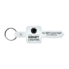 Promotional Key Flexible Key Tag Translucent Frost White 506