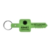 Promotional Key Flexible Key Tag Translucent Lime Green 506