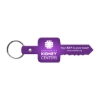 Promotional Key Flexible Key Tag Translucent Purple 506
