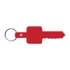 Promotional Key Flexible Key Tag Translucent Red 506