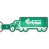 Custom Truck Flexible Key Tag with Logo 507