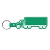 Promotional Truck Flexible Key Tag Green 507