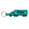 Promotional Truck Flexible Key Tag Translucent Aqua Blue 507