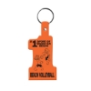 Promotional #1 Flexible Key Tag Orange 509