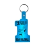Promotional #1 Flexible Key Tag Translucent Blue 509