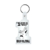 Promotional #1 Flexible Key Tag Translucent Frost White 509