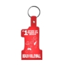 Promotional #1 Flexible Key Tag Translucent Red 509
