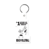 Promotional #1 Flexible Key Tag White 509