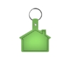 Promotional House Flexible Key Tag Translucent Lime Green 511
