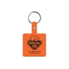 Promotional Square Flexible Key Tag Orange 512