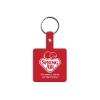 Promotional Square Flexible Key Tag Red 512