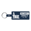 Promotional Rectangle Flexible Key Tag Dark Blue 516