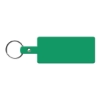 Promotional Rectangle Flexible Key Tag Green 516