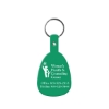 Custom Tab Flexible Key Tag with Logo 519
