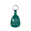 Promotional Tab Flexible Key Tag Dark Green 519