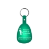 Promotional Tab Flexible Key Tag Translucent Green 519