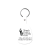Promotional Tab Flexible Key Tag White 519