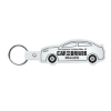 Promotional Car Flexible Key Tag Translucent Frost White 520