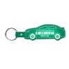 Promotional Car Flexible Key Tag Translucent Green 520