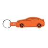Promotional Car Flexible Key Tag Translucent Orange 520