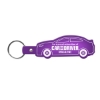 Promotional Car Flexible Key Tag Translucent Purple 520