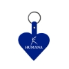 Promotional Heart Flexible Key Tag Blue 522
