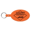 Custom Large Oval Flexible Key Tag with Logo 533