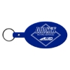 Promotional Large Oval Flexible Key Tag Blue 533