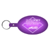 Promotional Large Oval Flexible Key Tag Translucent Purple 533