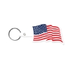 Promotional US Flag Flexible Key Tag White 563