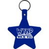 Promotional Star Flexible Key Tag Blue 565